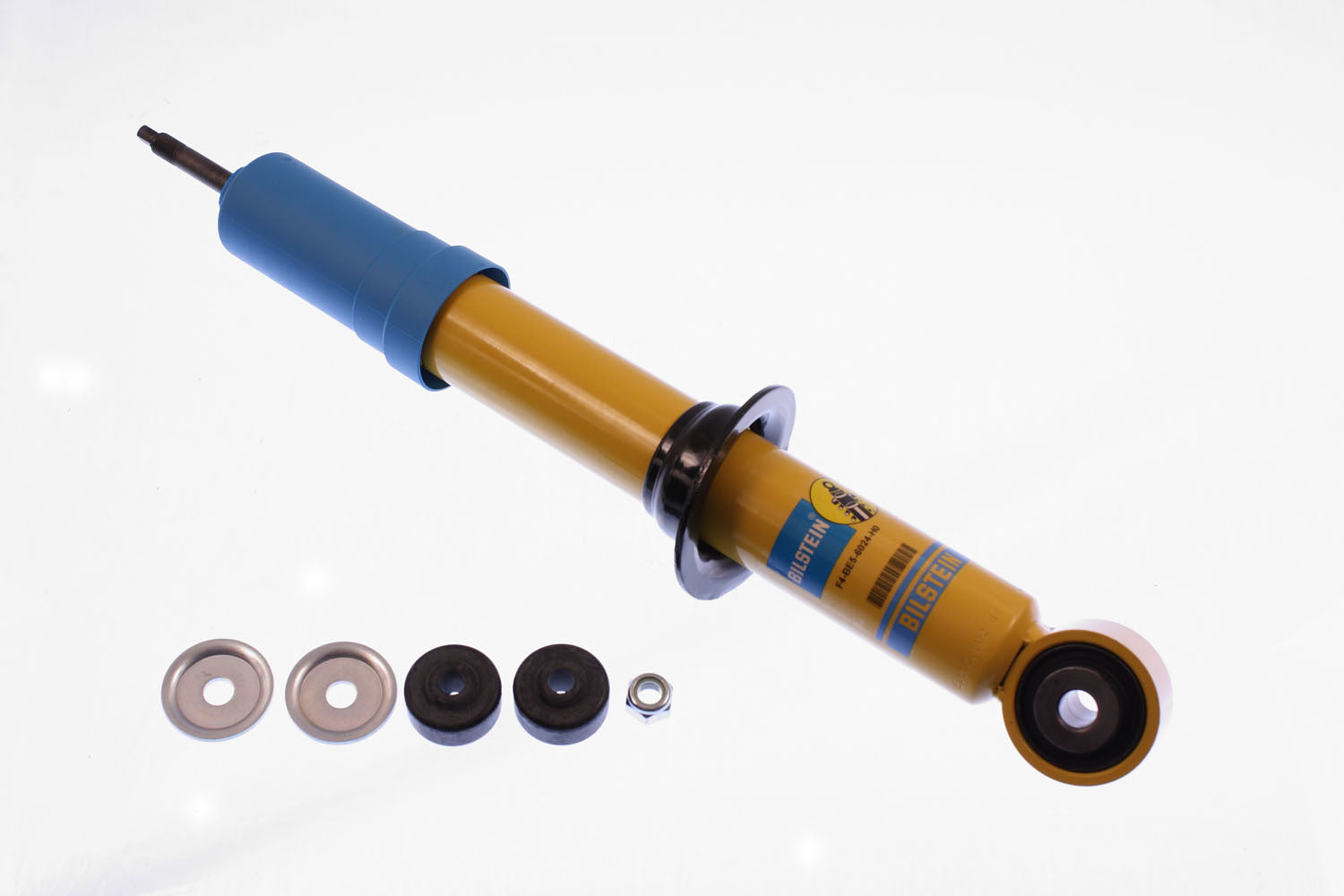 BILSTEIN 24-185387 Shock Absorber for Toyota Fullsize SUVs and Trucks, 4600 Series, Front, Monotube Steel Construction, Yellow Finish
