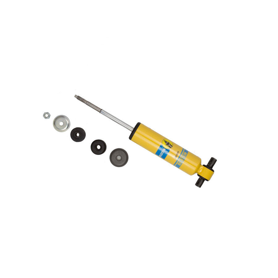 Bilstein AK1051 Street Stock Shock for GM A-Body 1973-1983, Front Monotube, 8.27 in Compressed, 11.93 in Extended, Steel, Yellow Finish