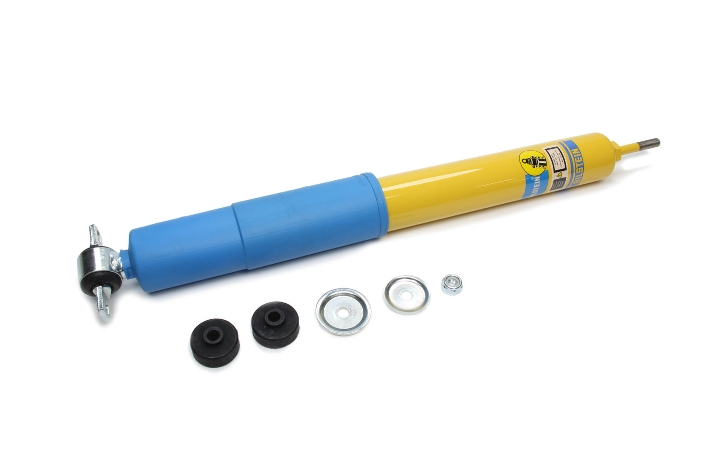 BILSTEIN AK1054 Street Stock Shock Absorber for GM F-Body 1970-1981, Monotube Design, 12.72 Inch Compressed, 20.39 Inch Extended, Steel Body, Yellow Finish
