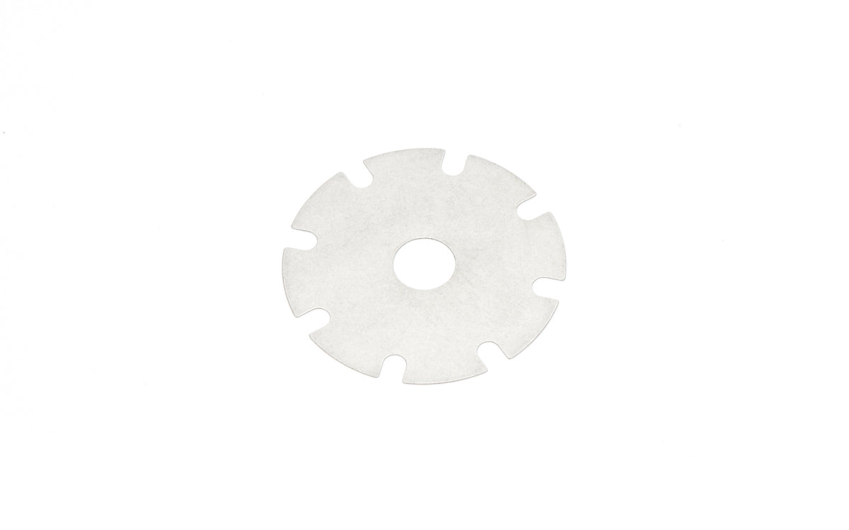 Bilstein E4-B46-744B1 Disc Bypass Shock Valve, 1.44 Inch Diameter, Steel, Natural Finish