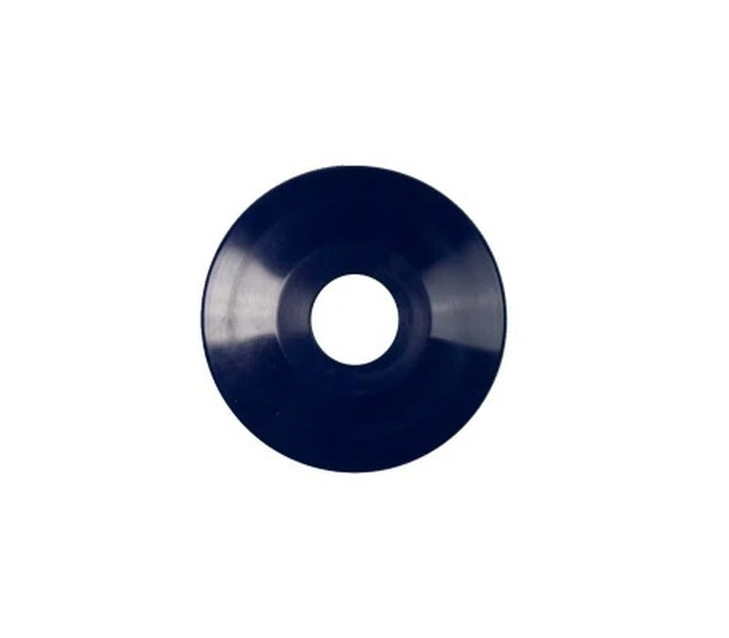 Bilstein E4-MBS-XX10A10 Bump Stop with 1.95 Inch Outer Diameter and 0.375 Inch Height in Blue polyurethane