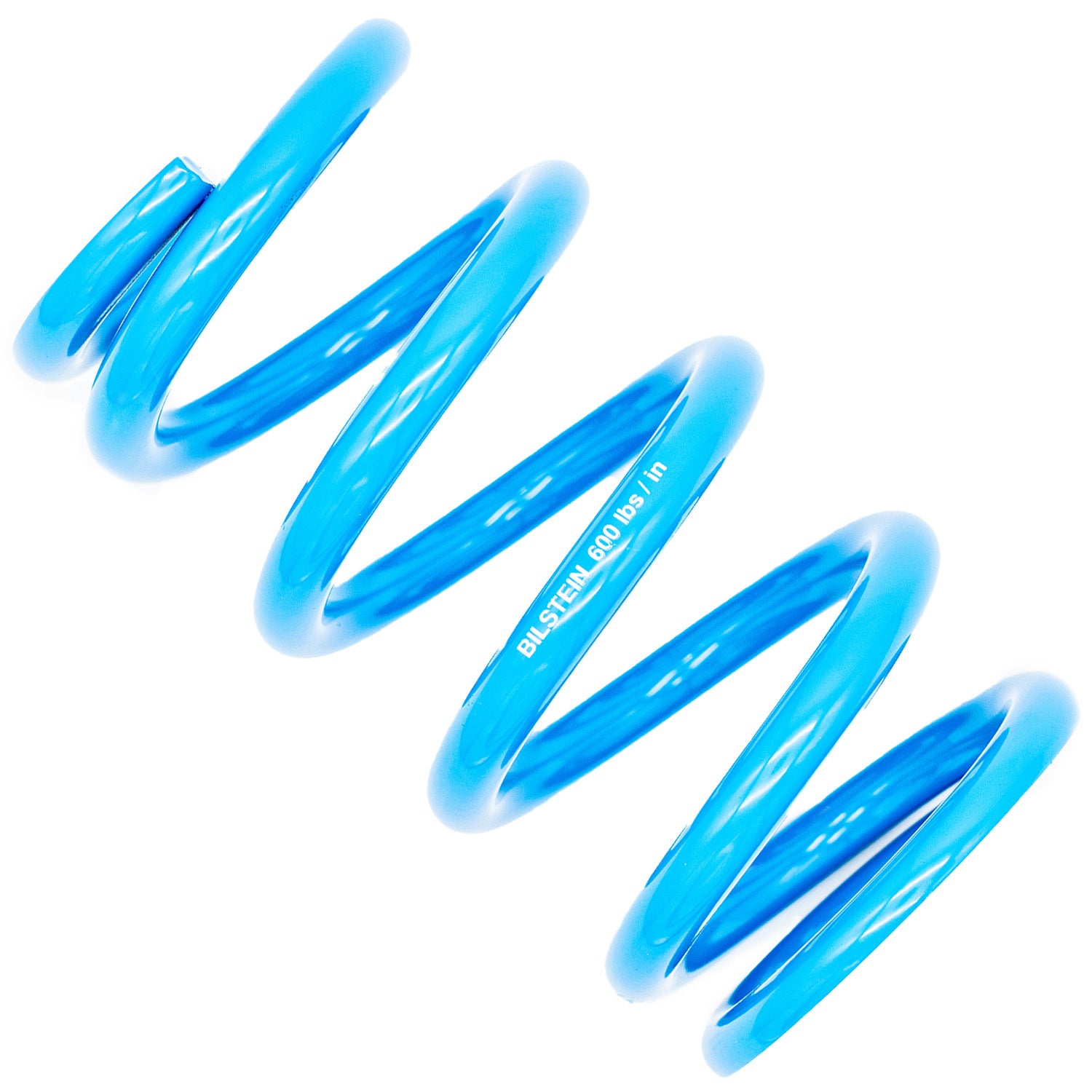 Bilstein E4-MCS-0066A00 Coilover Coil Spring 2.5 Inch ID x 7 Inch Length 600 lb/in Steel Blue Powder Coat