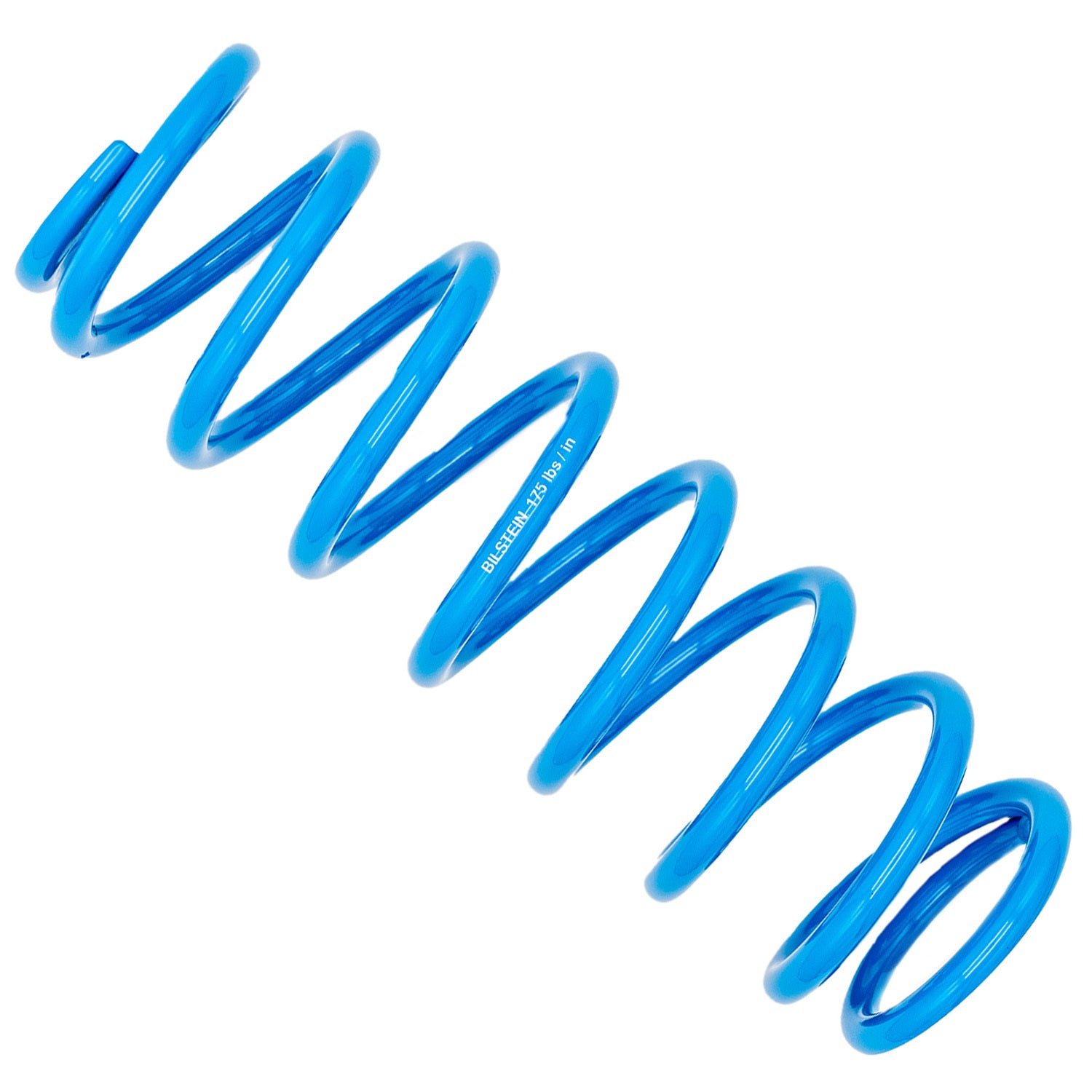 Bilstein E4-MCS-0077A00 Coilover Spring, 2.5 Inch Inner Diameter, 12 Inch Length, 175 lb/in Spring Rate, Steel with Blue Powder Coat Finish