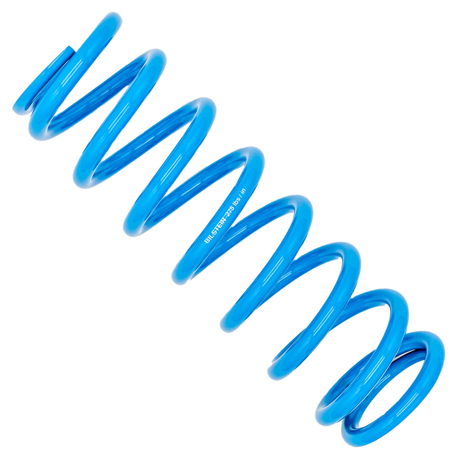 Bilstein E4-MCS-0081A00 Coilover Coil Spring 2.5 Inch Inner Diameter 12 Inch Length 275 lb/in Spring Rate Steel Blue Powder Coat