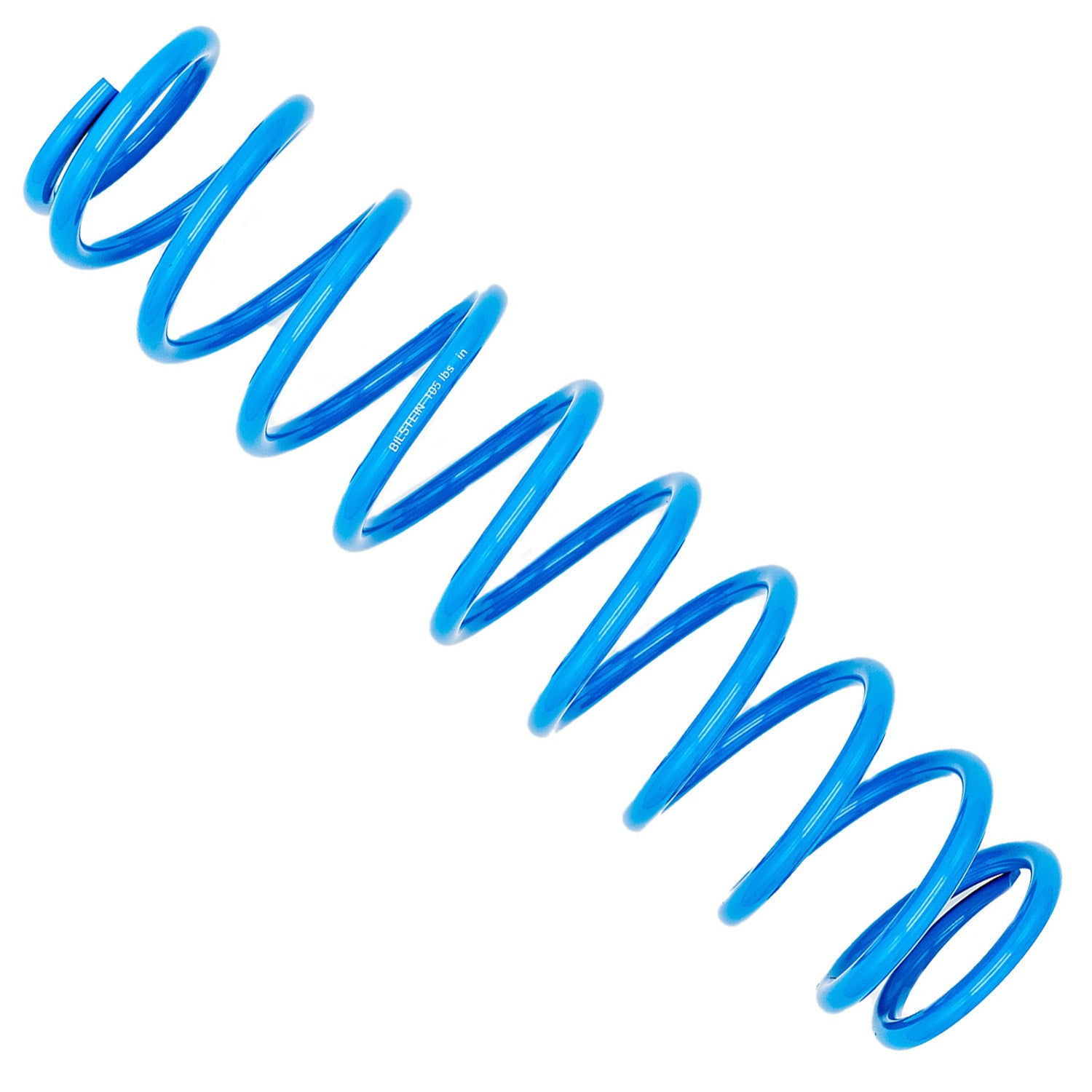 Bilstein E4-MCS-0083A00 Coilover Spring 2.5 Inch Inner Diameter, 16 Inch Length, 105 lb/in Spring Rate, Steel with Blue Powder Coat