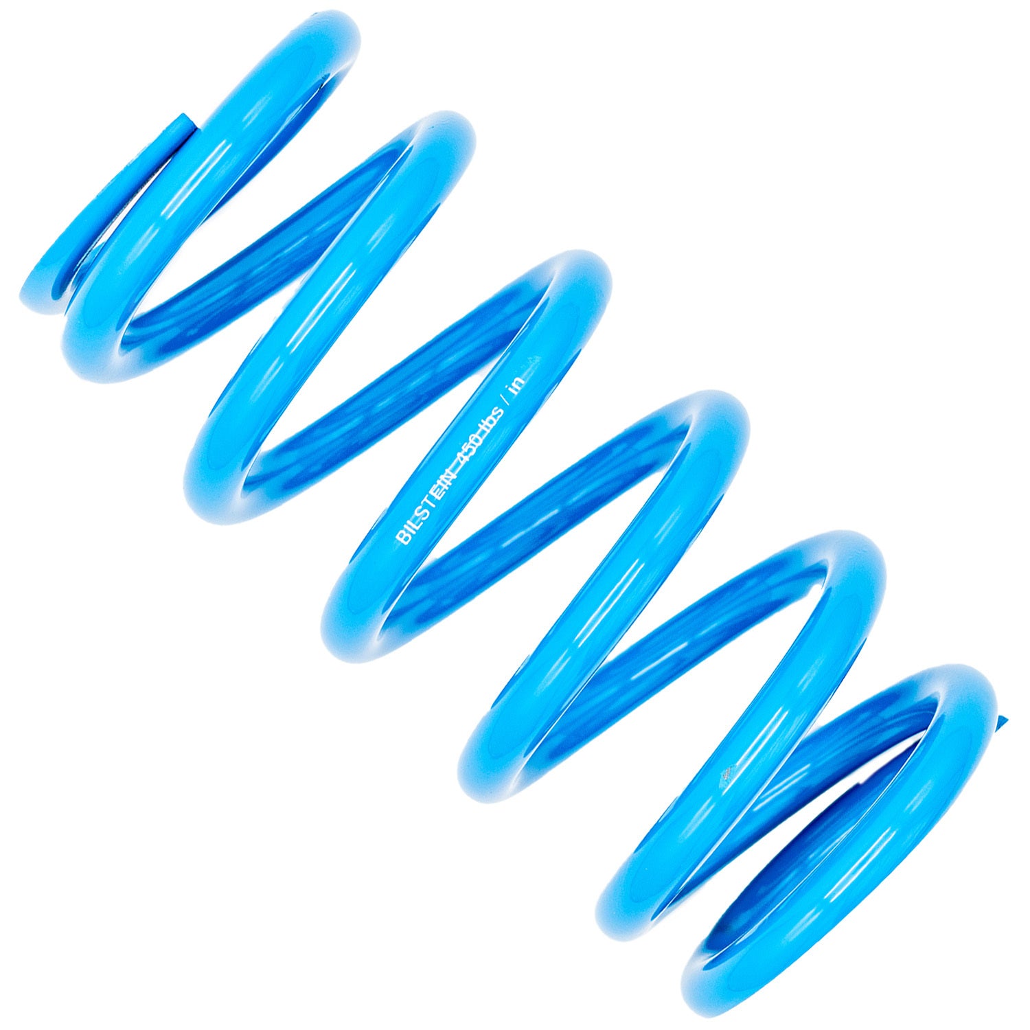 Bilstein E4-MCS-0085A00 Coil Spring for Coil-Over Suspension, 2.5 Inch Inner Diameter, 8 Inch Length, 450 lb/in Spring Rate, Steel with Blue Powder Coat Finish