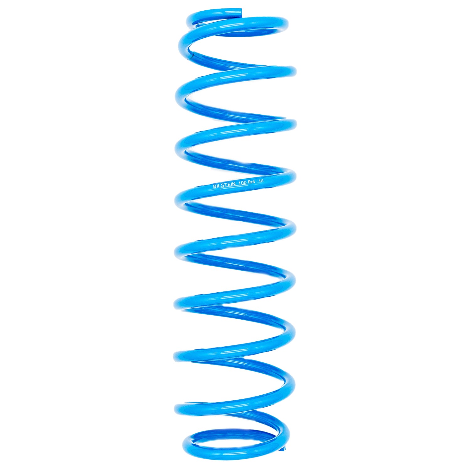Bilstein E4-MCS-0093A00 Coil Spring Coil-Over 2.5 Inch ID x 14 Inch Length 100 lb/in Steel with Blue Powder Coat Finish