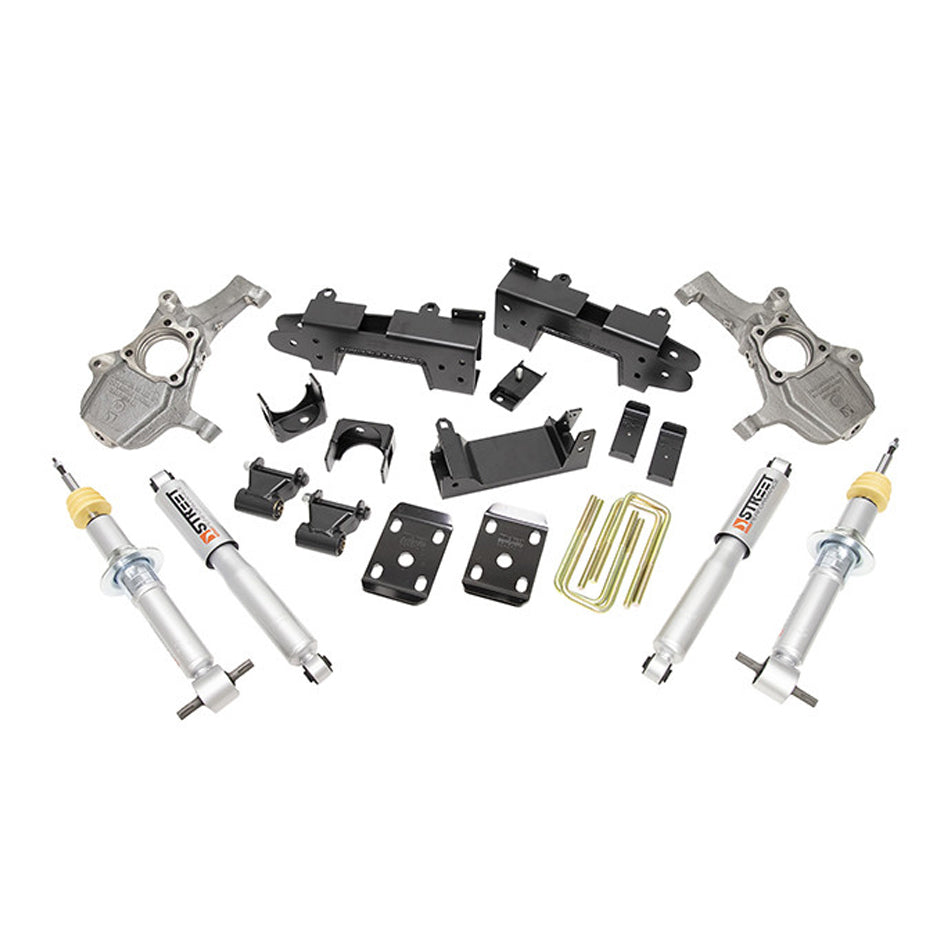 Bell Tech 1040SP Lowering Kit for Chevrolet Silverado 1500 2WD with 4 Inch Front and 6 Inch Rear Drop