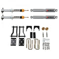 Bell Tech 1044SP Complete Lowering Kit for Ford Compact Trucks, 2 Inch Front, 4 Inch Rear