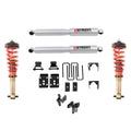 Bell Tech BLL1054SPC Coilover Shock Kit for Ford Fullsize Trucks, Monotube Front, Steel, Gold Zinc Finish