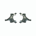 Bell Tech 2105 Spindle for GM B-Body 1992-1996, 2-Inch Drop, Driver and Passenger Side, Iron with Black Paint Finish