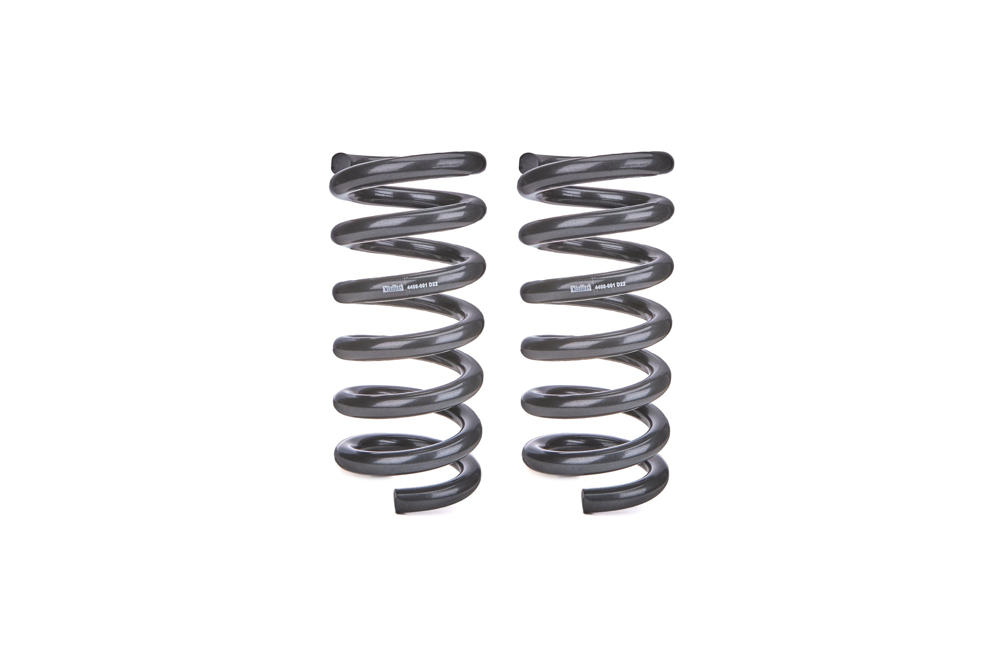 Bell Tech BLL23408 Pro Coil Spring Set for 1999-2006 GM Fullsize Trucks, 2-3 Inch Lowering, Front Steel Spacers, Silver Powder Coat