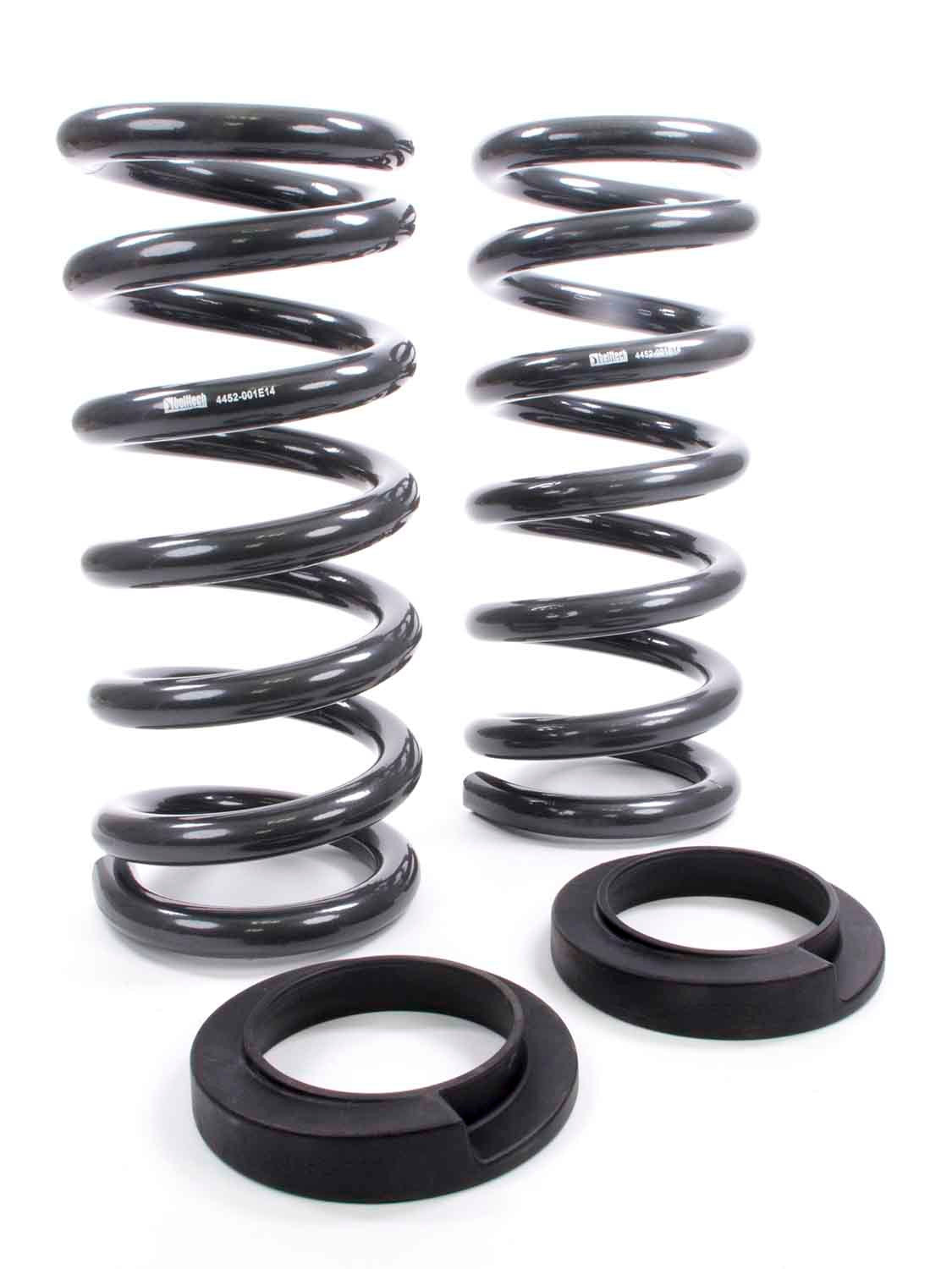 BELL TECH BLL23452 Suspension Spring Kit for GM Fullsize Trucks, 2 to 3 Inch Drop, Steel, Silver Powder Coat