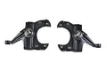 Bell Tech BLL3120 Spindle Set for GM Fullsize Trucks 1971-1972, Driver and Passenger Side, Iron Black Finish