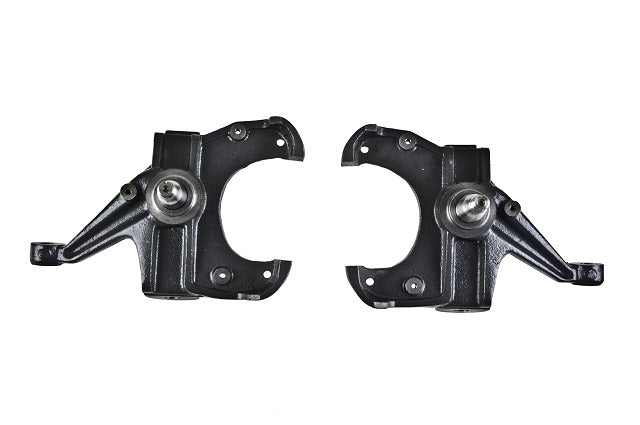 Bell Tech BLL3120 Spindle Set for GM Fullsize Trucks 1971-1972, Driver and Passenger Side, Iron Black Finish