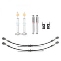 Bell Tech Lowering Kit 350344SP for GM Silverado 1500 2019-2023, 3 Inch Front and 4 Inch Rear Drop, Includes Shocks, Struts, Leaf Springs, and Shackles