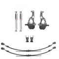 Bell Tech Lowering Kit 350345 for GM Silverado 1500 2019-2023, 2 Inch Front and 4 Inch Rear with Shocks, Spindles, Leaf Springs, and Shackles