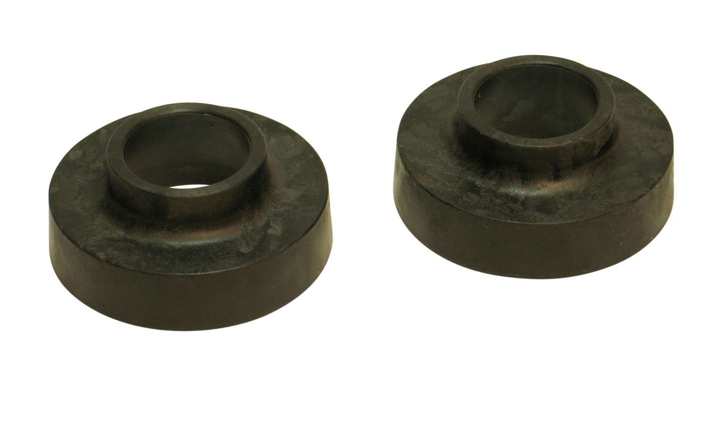 BELL TECH 35323 Coil Spring Spacer Kit for Rear Suspension, 1 Inch Height, Polyurethane, Black Finish