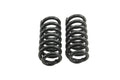 BELL TECH BLL4700 Suspension Spring Kit for GM Fullsize Trucks 1963-1986, 1 Inch Drop, Steel, Silver Powder Coat, Front Pair