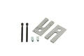 Bell Tech 4977 4 Degree Aluminum Leaf Spring Shim, 2-1/2 Inch Width, Natural Finish, Pair