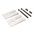 Bell Tech BLL4979 Pinion Shim Set, 6 Degree Aluminum for Leaf Springs, 2-1/2 to 3 Inch Width, Natural Finish