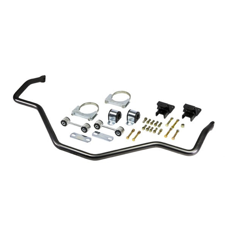 Bell Tech 5510 Rear Sway Bar for GM Fullsize Trucks 2001-2010, 1.125 Inch Diameter, Steel with Gray Powder Coat