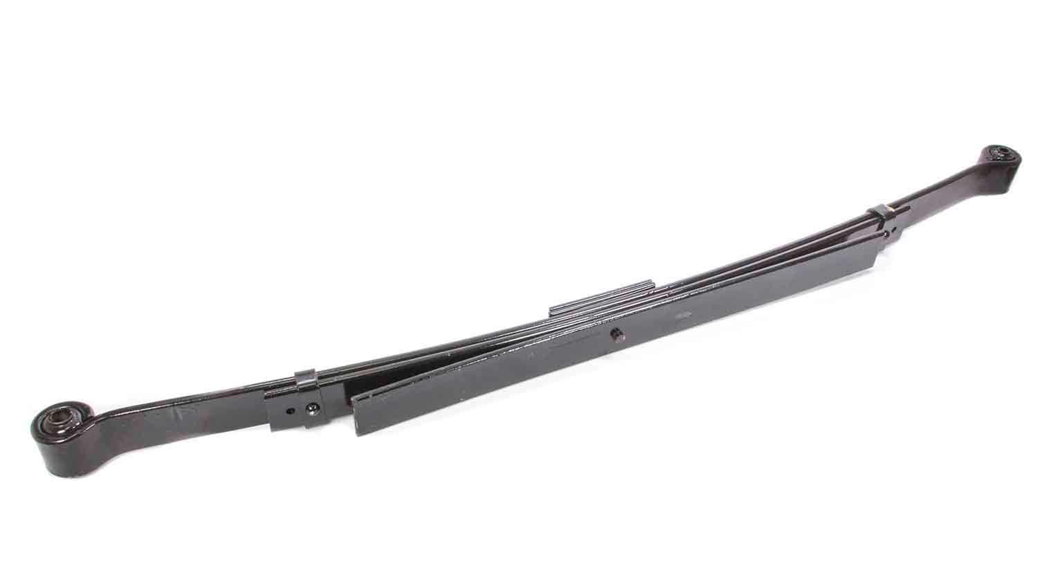 Bell Tech 5986 Rear Leaf Spring for Ford Fullsize Trucks 1997-2003, 3-Inch Lowering, Multi-Leaf Steel, Black Finish