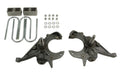 Bell Tech BLL612 Lowering Kit for GM Compact SUVs and Trucks, 2 Inches Front and Rear, Includes Blocks, Hardware, and Spindles