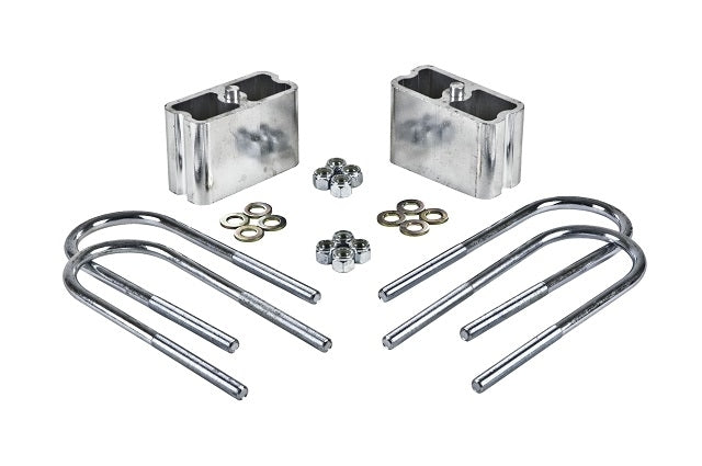 Bell Tech BLL6202 Leaf Spring Block Kit for 1994 S10 with 3-Inch Lowering, Aluminum, 2-1/2 or 3-Inch Wide Leaf Springs, 2 Degree Taper