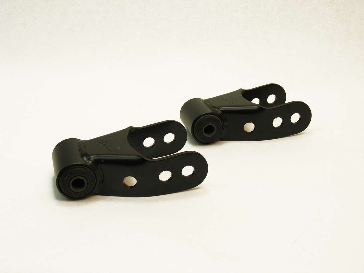 Bell Tech BLL6404 Shackle Kit with 1/2 Inch Lift and Rubber Bushings
