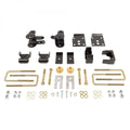 Bell Tech Rear Flip Kit 6447 for Ford F-150 2015-2017, 4-Inch Lowering, Steel Black Powder Coat