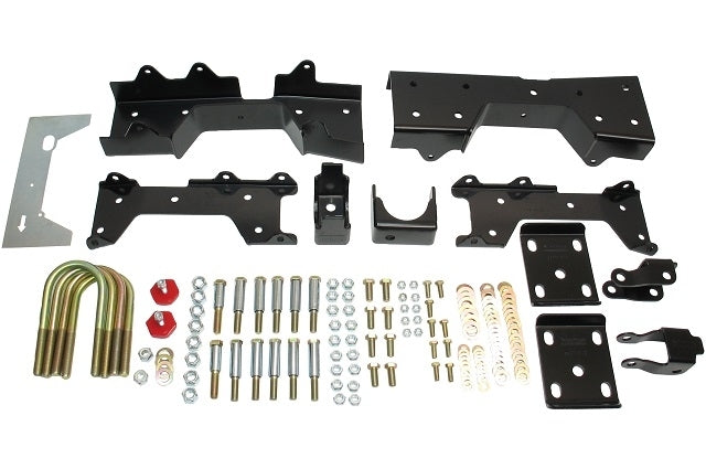 Bell Tech BLL6616 Silverado Regular Cab Rear Flip Kit with 6 Inch Lowering, Steel, Black Powder Coat