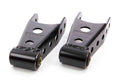 BELL TECH BLL6700 Spring Shackle Kit for GM Fullsize Trucks 1973-2018, 1 to 3 Inch Drop, Rubber Bushings, Steel, Black Powder Coat