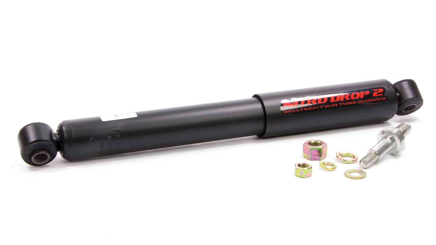Bell Tech BLL8511 Nitro Drop 2 Shock Absorber for Rear, Twintube Steel Construction, Black Finish, Fits GM Fullsize Trucks 1977-1986