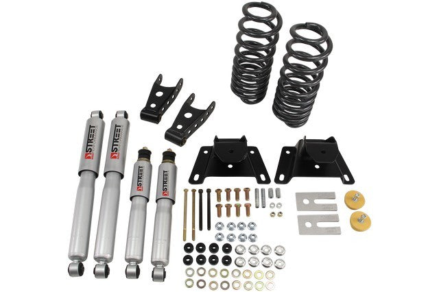 Bell Tech Lowering Kit 87-96 Ford F150 Standard Cab with 2 Inch Front and 4 Inch Rear Drop