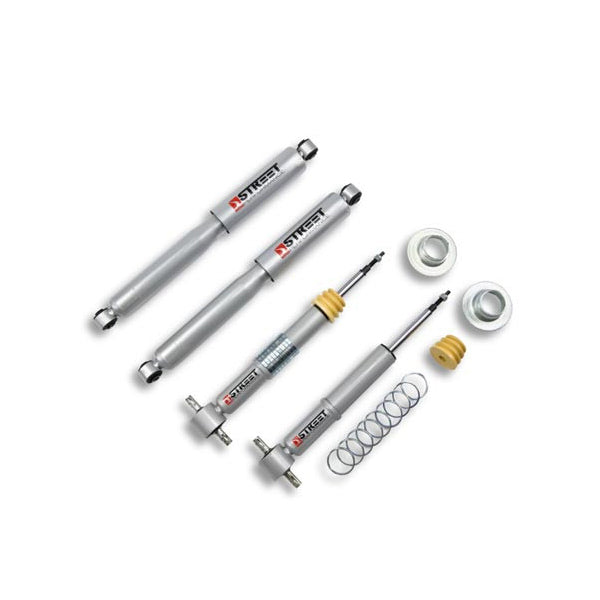 Bell Tech BLL9505 Shock Absorber Set for GM Fullsize SUVs, Street Performance Steel, Silver Finish