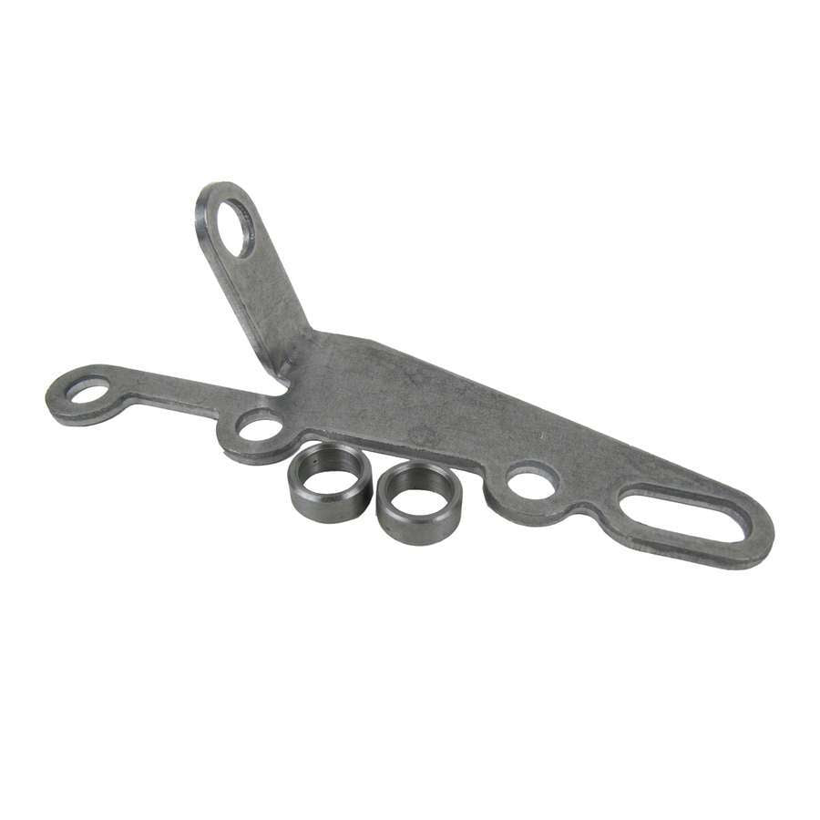 B and M Automotive Cable Bracket for GM Trans Bandit Style Shifters – Steel, Natural Finish