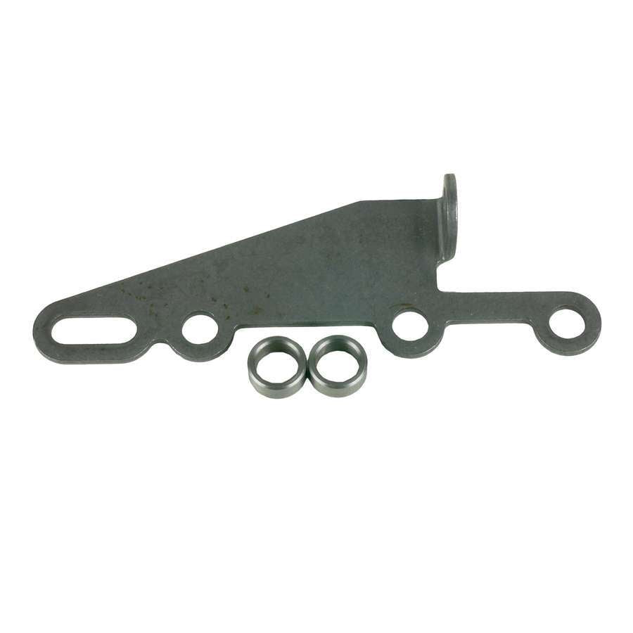 B and M Automotive Th350 Cable Bracket for Shifter Cables, Steel, Natural Finish