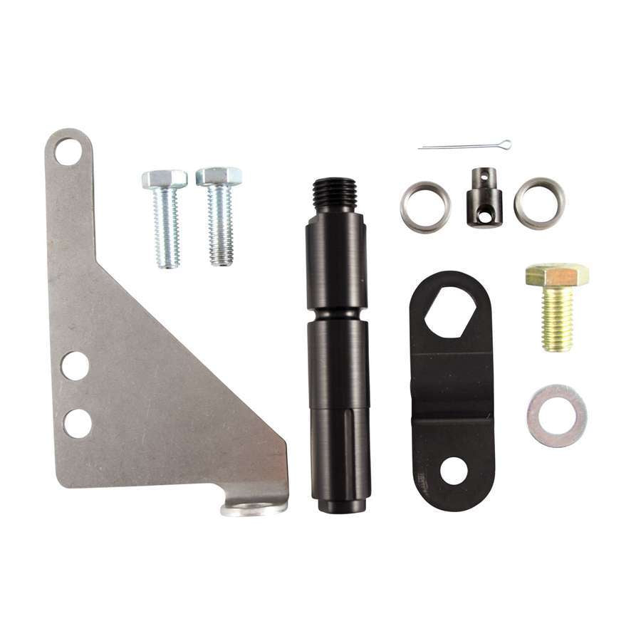 B and M Automotive Transmission Shift Bracket and Lever Kit for Ford 4R70W, Steel, Natural Finish