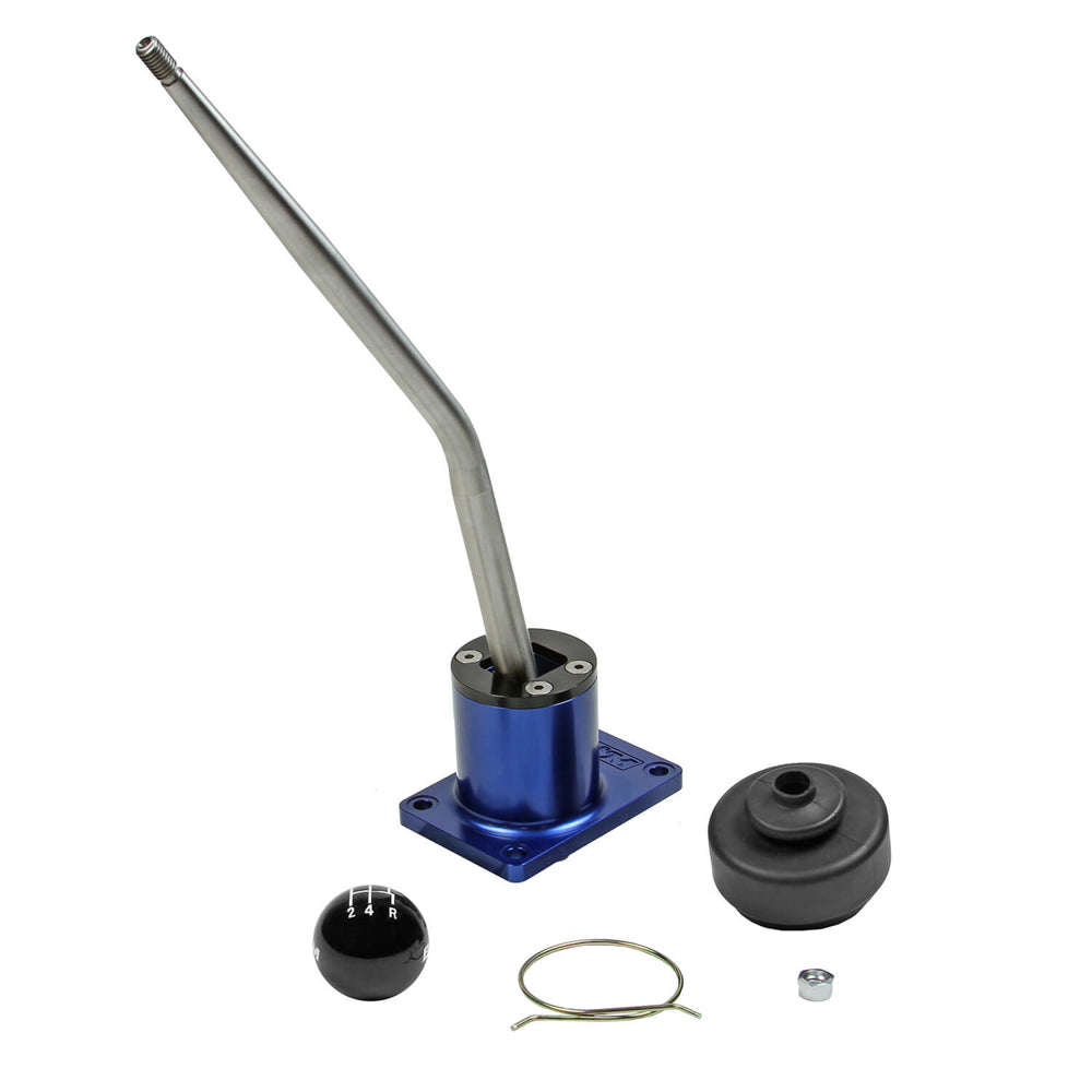 B and M Automotive Precision Manual Shifter for Jeep Wrangler YJ and TJ, Console Mount, Forward and Reverse Pattern, Part Number 45206