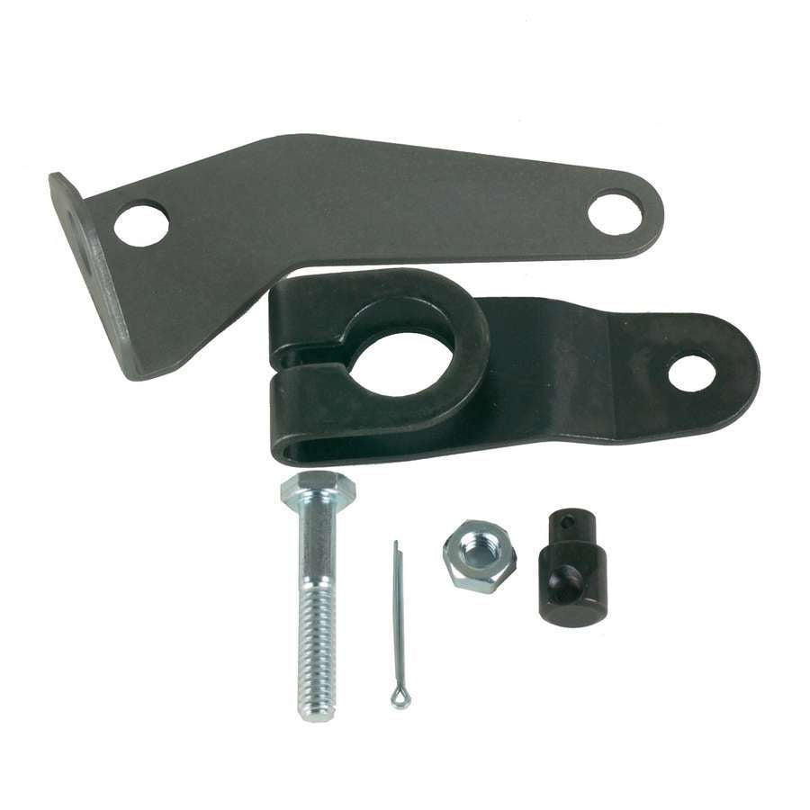 B and M Automotive Transmission Shift Bracket and Lever Kit for C4 Series, Steel, Natural Finish