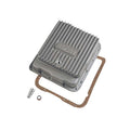 B and M Automotive Cast Aluminum Deep Transmission Pan for GM 4L60E, 4L60, 4L65E with Finned Design and 3 Quart Capacity