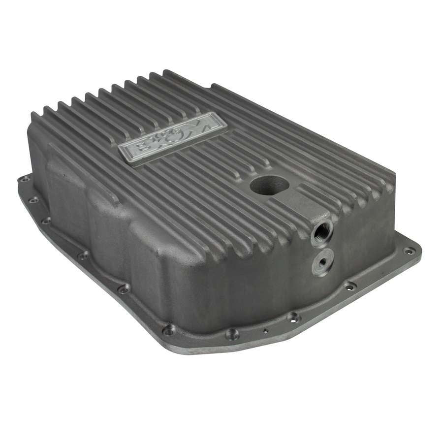 B and M Automotive Transmission Pan Deep Chevy Gen III with Finned Design and 1.8 Quart Capacity