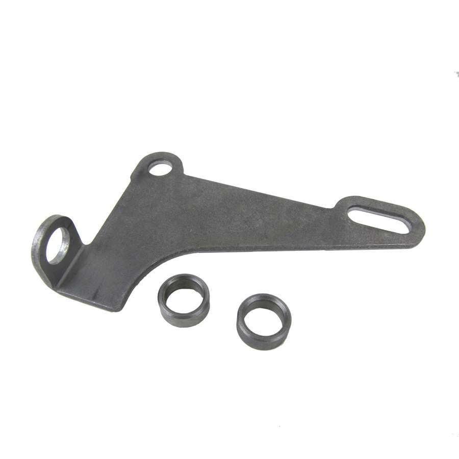 B and M Automotive Cable Bracket for GM Transmissions 4L60E, 4L65E, 4L80E, 4L85E, Pan Mounted, Steel, Natural Finish