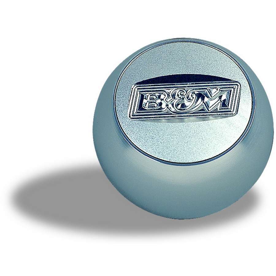 B and M Automotive Billet Aluminum Quicksilver Shifter Knob with Universal Threads