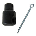 B&M Automotive 80638 Steel Shifter Lever Swivel with Black Oxide Finish