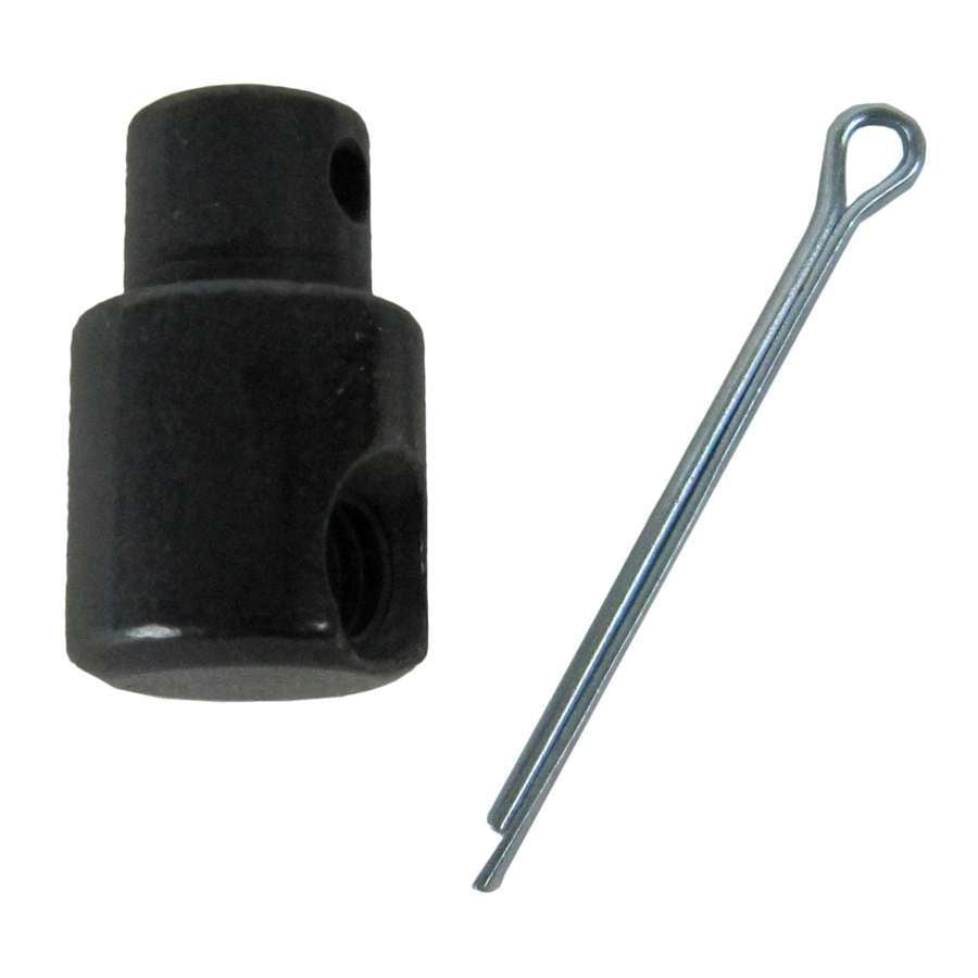 B&M Automotive 80638 Steel Shifter Lever Swivel with Black Oxide Finish