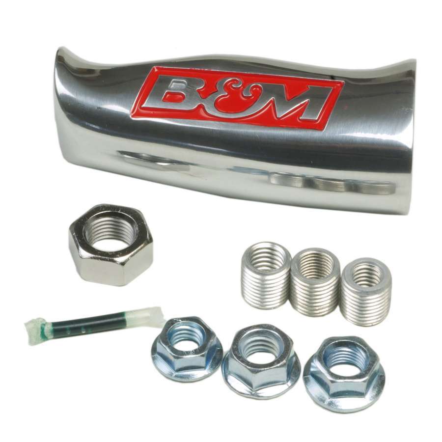 B and M Automotive Aluminum T-Handle Shifter Knob Part 80641