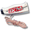 B and M Automotive Universal Chrome T-Handle Shifter Knob with 12V Button