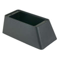 B & M Automotive Part 80665 Black Plastic Shifter Cover Skirt for Mega and Sport Series Shifters
